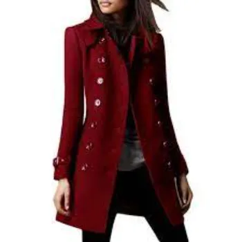 Womens Solid Color Autumn and Winter